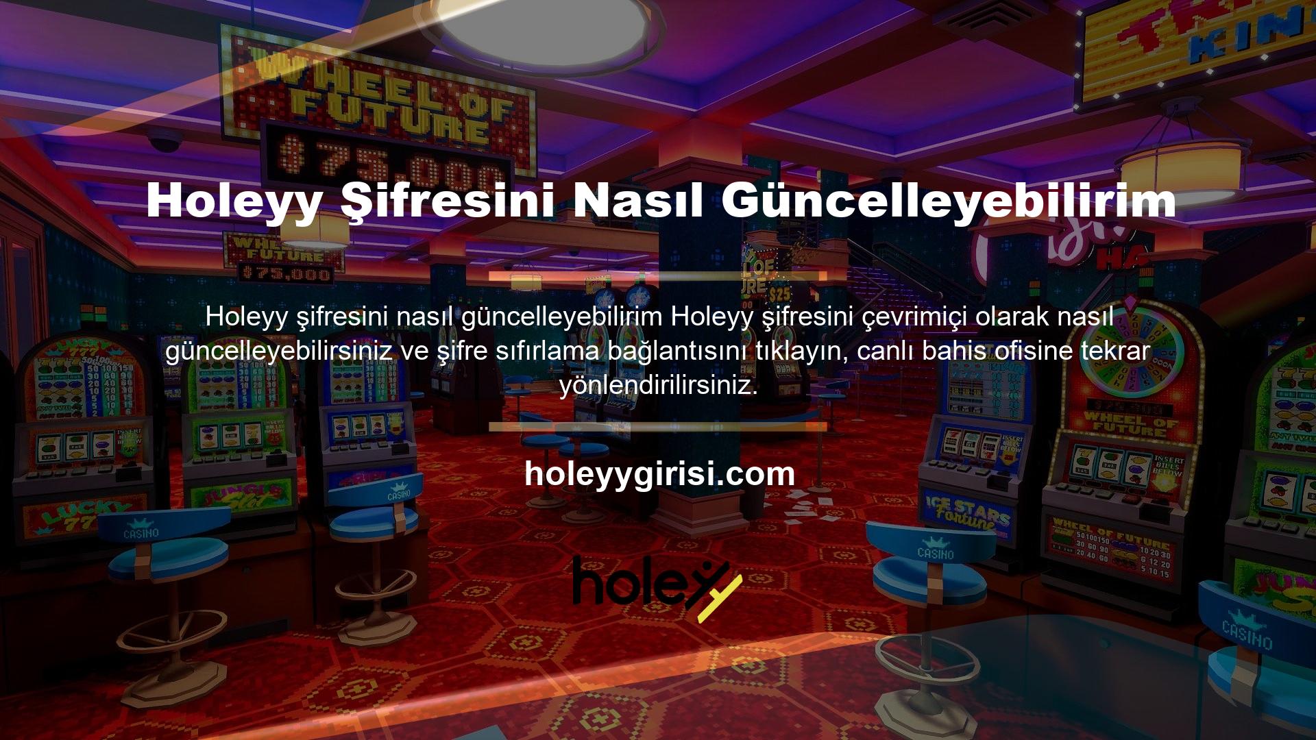 Siteyi ziyaret ettiğinizde yeni şifrenizi girip tekrar onaylamanız gerekir